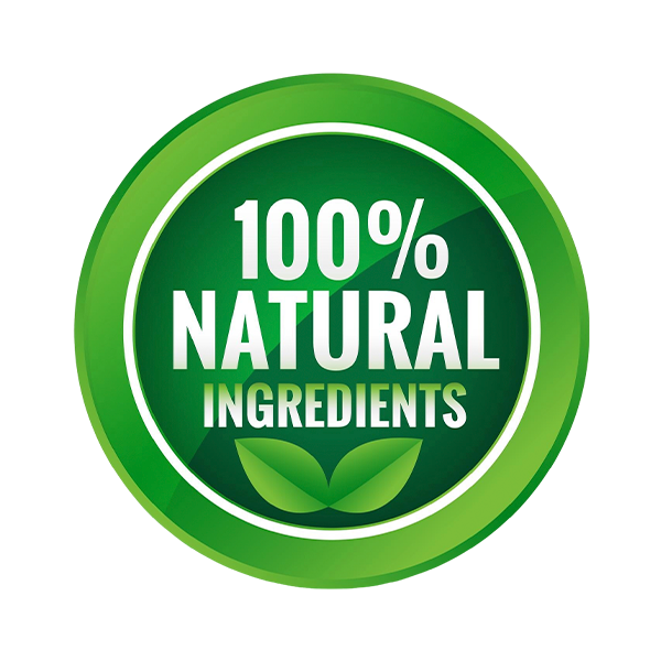 100% Natural Ingredients